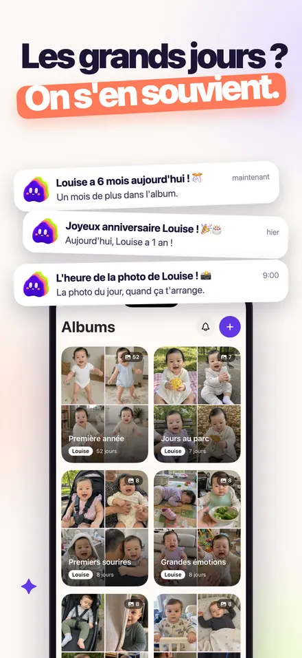 Rappels en douceur pour l'heure de la photo et les grands jours