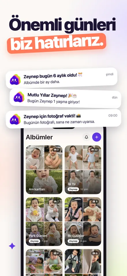 Fotoğraf saati ve özel günler için nazik hatırlatmalar
